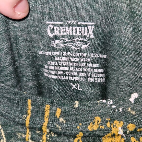 Cremeieux XL Eagle Paint Splatter Tee - Picture 2 of 6